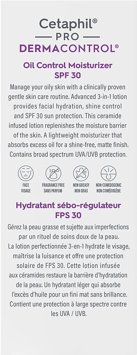 Hydratant sébo-régulateur FPS 30 PRO DERMACONTROL