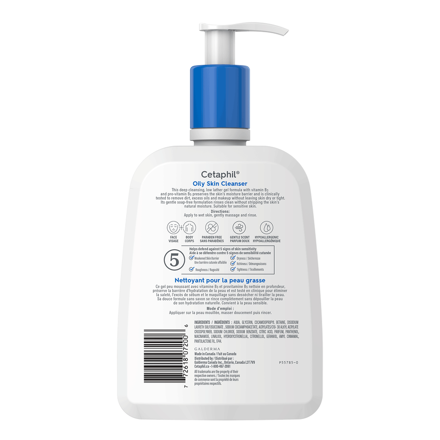 Nettoyant Pour la Peaux Grasse Cetaphil