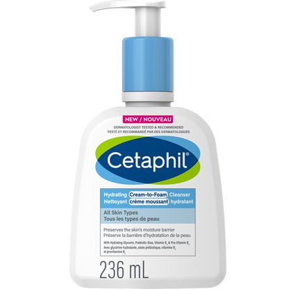 Cetaphil Hydrating Cream to Foam Cleanser - 236ml