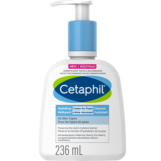 Cetaphil Hydrating Cream to Foam Cleanser - 236ml