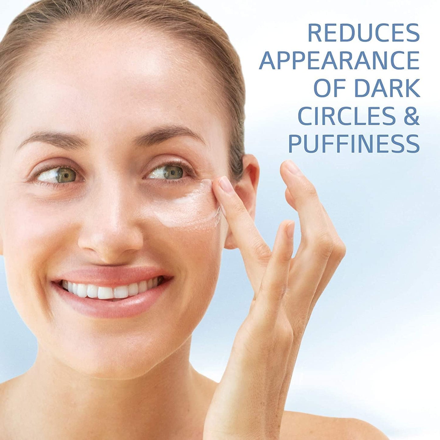 Cetaphil Optimal Hydration Eye Serum 2-Pack, For Wrinkles, Dark Circles & Puffiness, Dry, Dehydrated and Sensitive Skin, 48Hr Hydration with Hyaluronic Acid, Vitamin E & B5, Dermatologist Recommended, 14g x 2