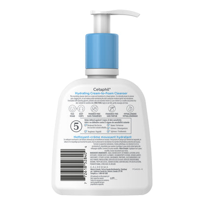 Cetaphil Hydrating Cream to Foam Cleanser - 236ml