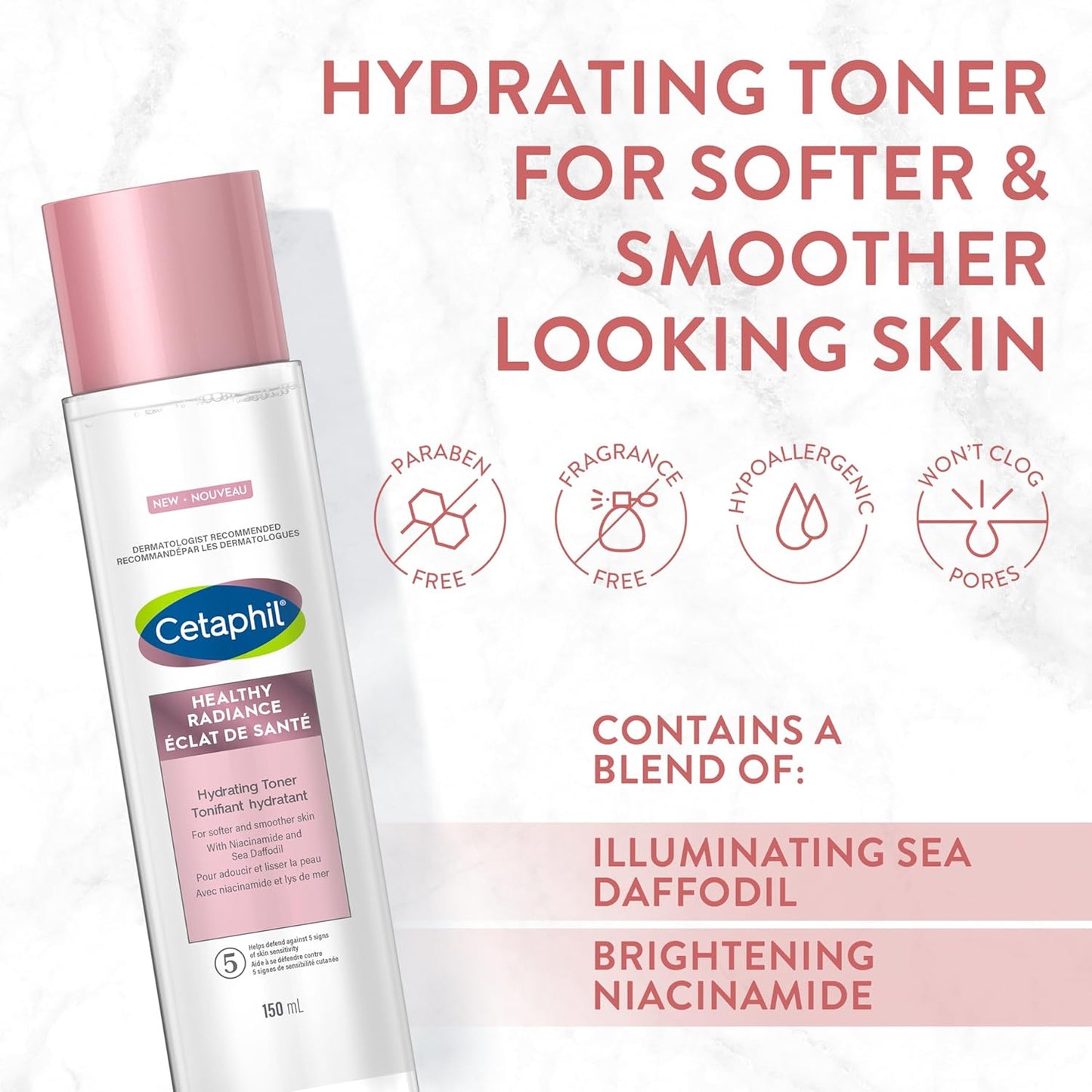 Cetaphil Healthy Radiance Hydrating Toner - 150ml