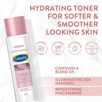 Cetaphil Healthy Radiance Hydrating Toner - 150ml