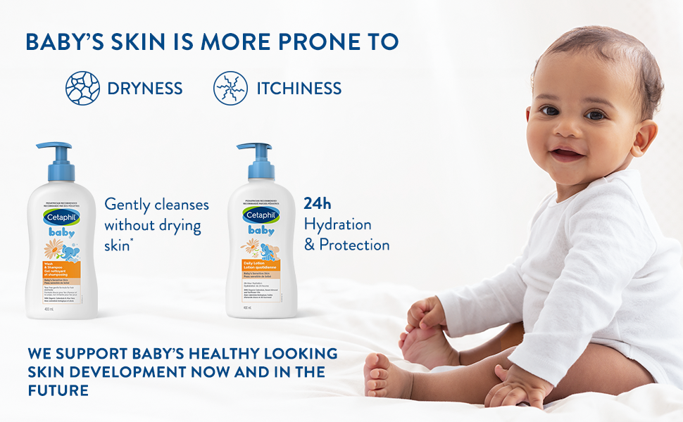 Cetaphil Baby Wash & Shampoo With Organic Calendula