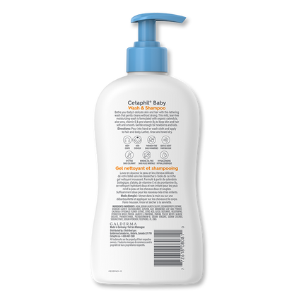 Cetaphil Baby Wash & Shampoo With Organic Calendula