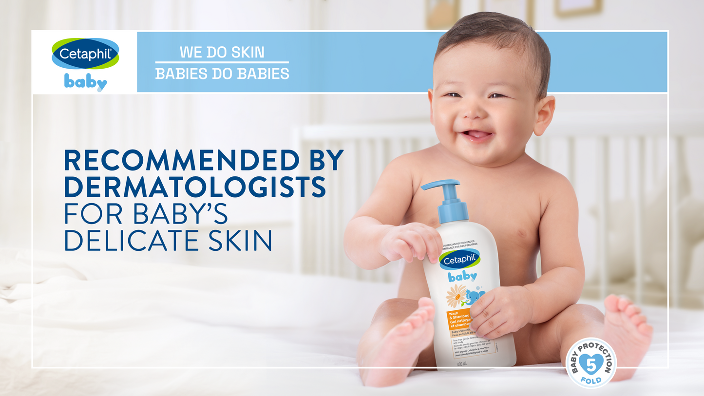 Cetaphil Baby Wash & Shampoo With Organic Calendula