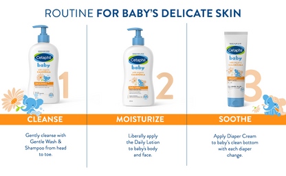 Cetaphil Baby Wash & Shampoo With Organic Calendula